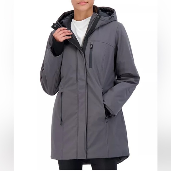 Sebby Collection Women's Heavyweight Softshell Coat, jacket women’s jacket - Picture 6 of 12